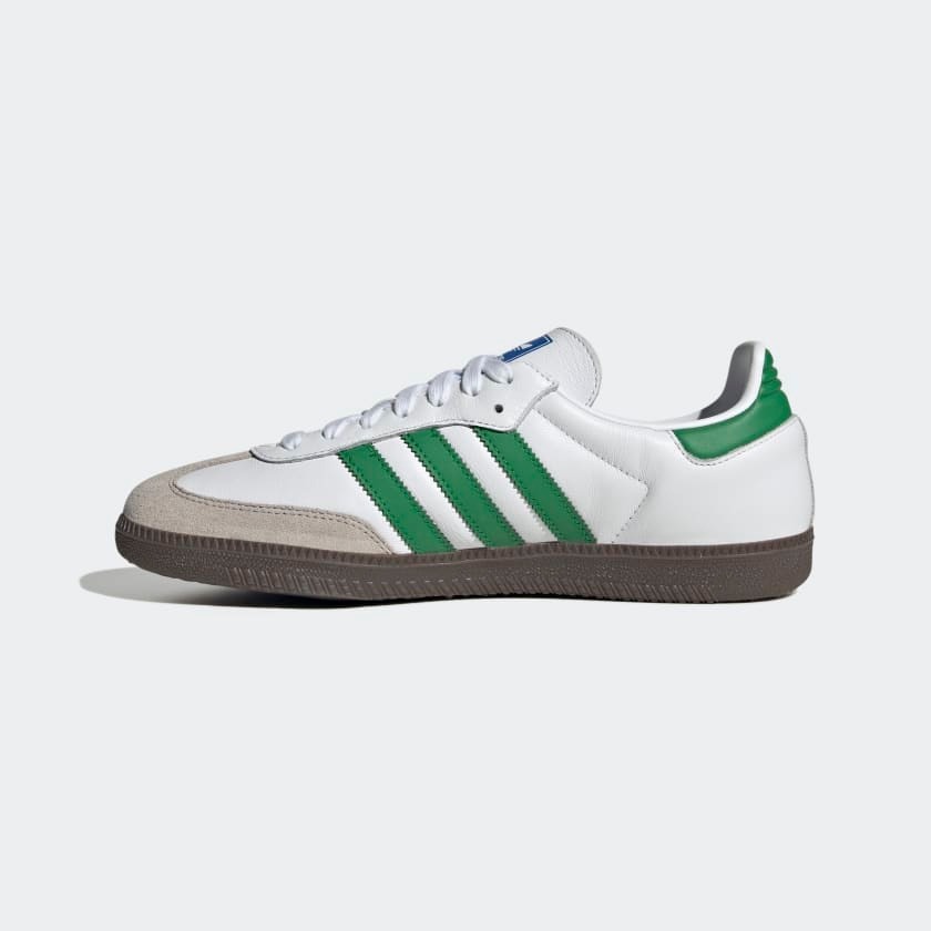Giày Thể Thao Adidas Samba 8th Street Chalk White Green