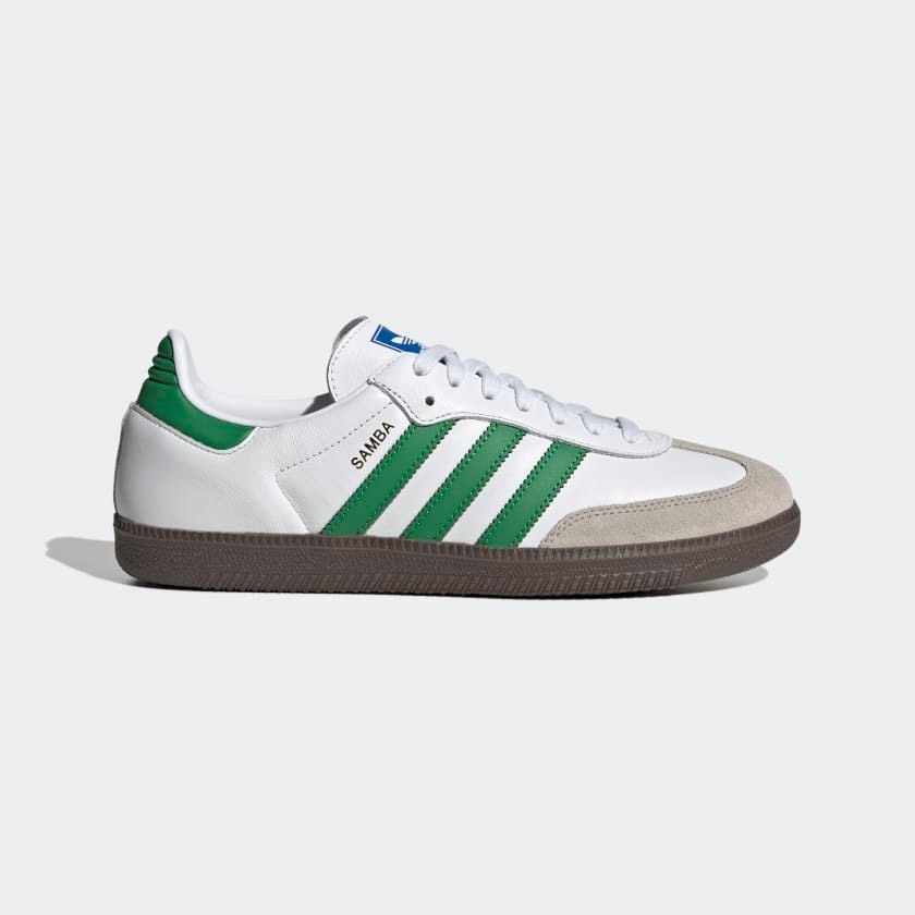 Giày Thể Thao Adidas Samba 8th Street Chalk White Green
