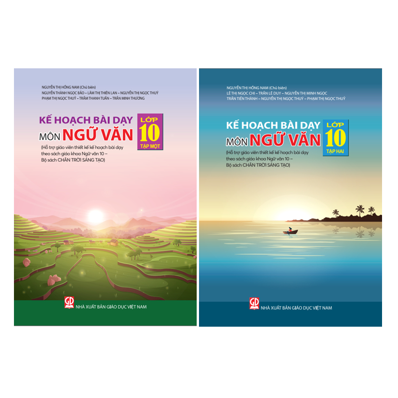 Sách - Combo Kế hoạch bài dạy môn Ngữ văn lớp 10