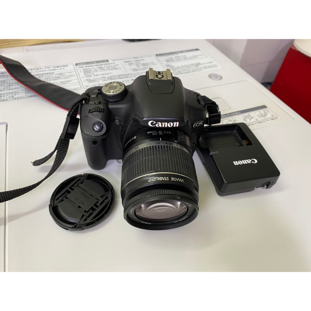 Máy ảnh Canon EOS Rebel T1i kèm Lens 18-55 IS mới đẹp