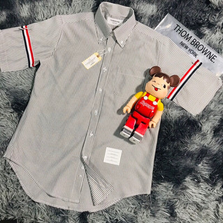 Áo sơ mi Thom brown tay ngắn cao cấp