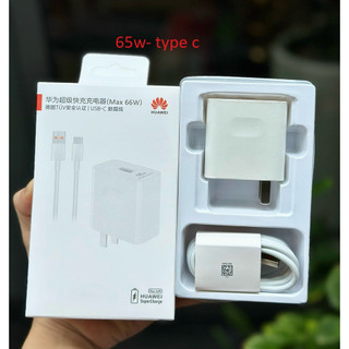 Bộ sạc nhanh 65w huawei type-c, chính hãng
