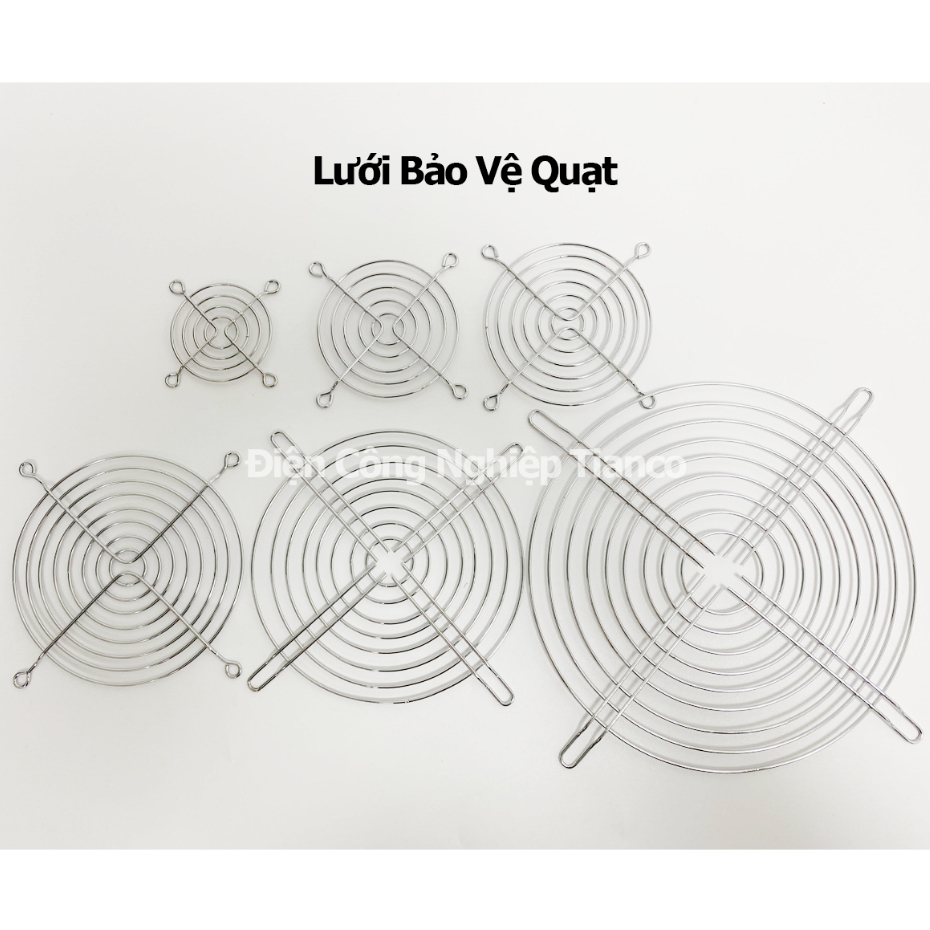 Lưới bảo vệ quạt 120x120mm 150x150mm 200x200mm
