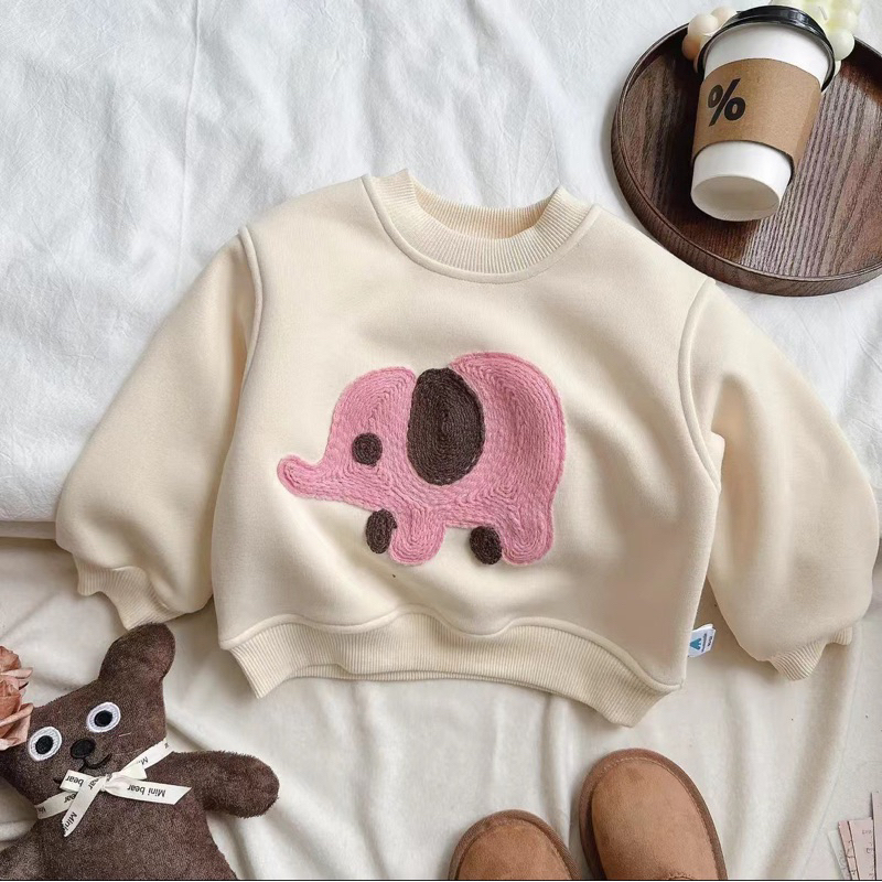 B0169- ÁO NỈ CHO BÉ