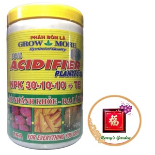 Phân bón grow more npk 30-10-10+te - #380a# 500g