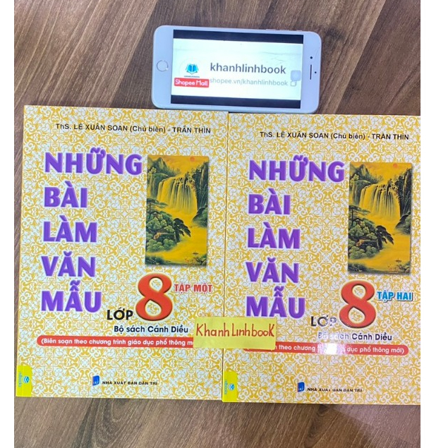 Sách - Những Bài Làm Văn Mẫu Lớp 8 - tập 2
