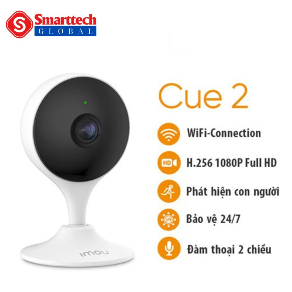 Camera WIFI IMOU Cue 2  2.0 MP - Đàm thoại 2 chiều - Giám sát thông minh
