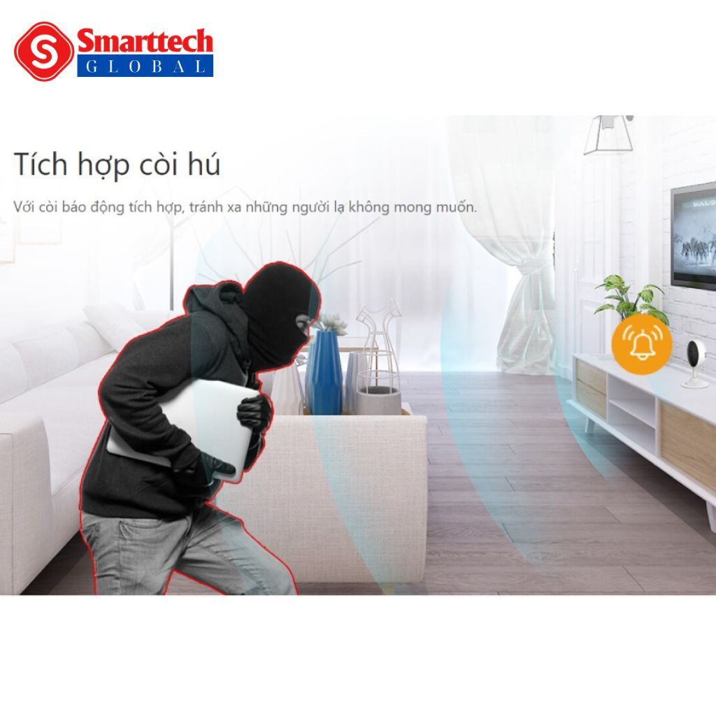 Camera WIFI IMOU Cue 2  2.0 MP - Đàm thoại 2 chiều - Giám sát thông minh