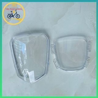 Bộ ốp kính đèn pha và ốp kính đồng hồ xe đạp điện cap a3, a9, a9+,a+, as của pega, a2 của hk bike
