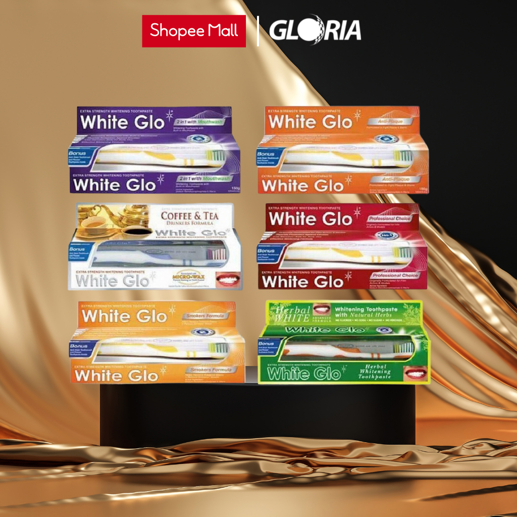 Kem Đánh Răng White Glo 150ml Nhập Khẩu Chính Hãng