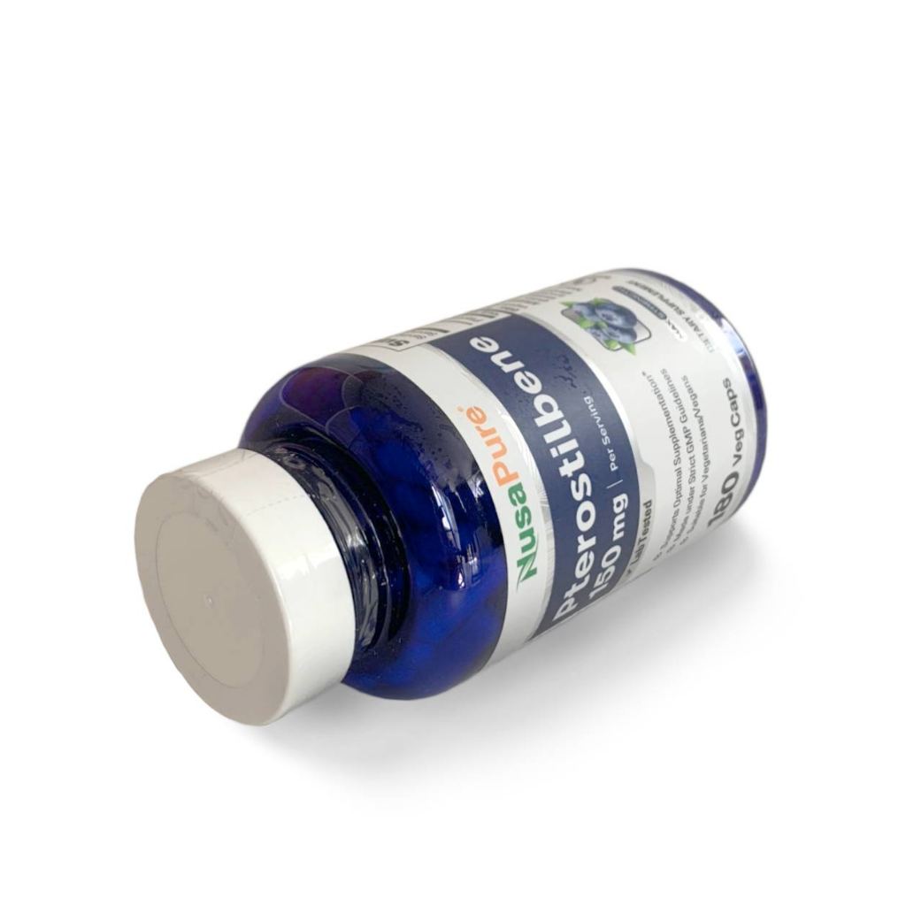Hỗ trợ chống oxy hóa lành mạnh NusaPure Pterostilbene 150mg 180 viên