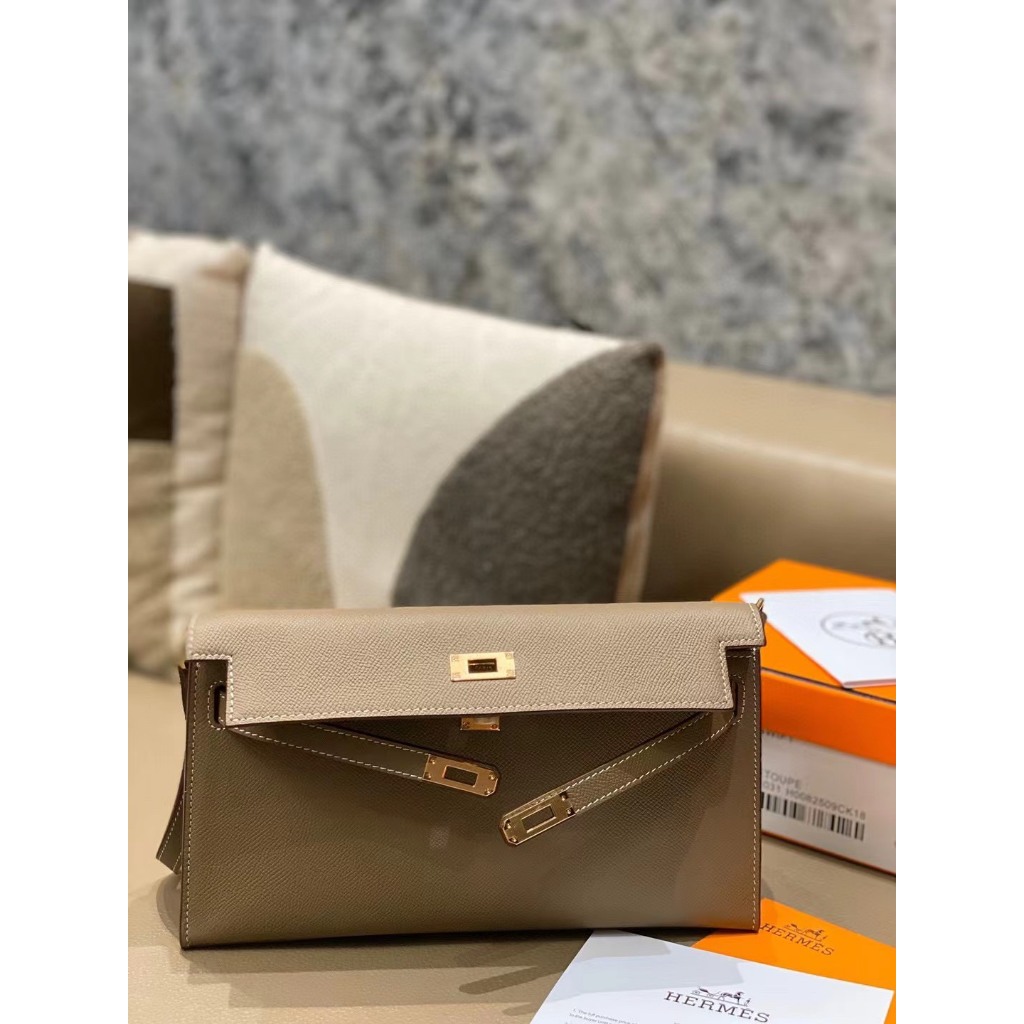 TÚI HERME KELLY ELAN DA THẬT SZ27