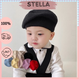 Mũ nồi len trơn phong cách Hàn Quốc cho bé trai, bé gái 3m-4y. Nón len dễ thương cho bé. Stella shop