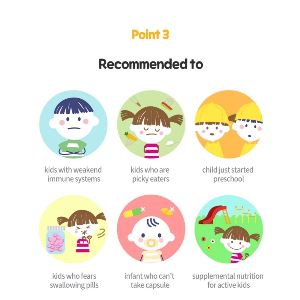 The ZincD-Zinc Và Vitamin D Gmpharm Cho Bé Nội Địa Hàn Quốc