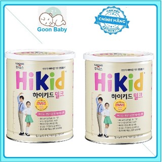 Sữa hikid vani nội địa 600g