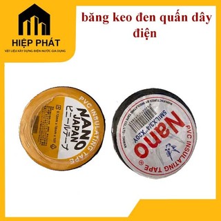 1 Cuồn Băng keo điện, băng keo đen 10 yard, 20 yard