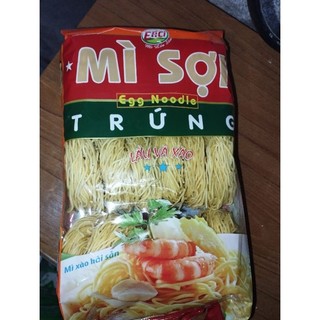 Mì trứng erci- gói 500g-sợi lớn-sợi nhỏ