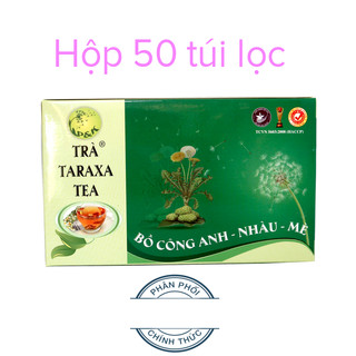[MẪU MỚI, DATE MỚI] Trà BỒ CÔNG ANH - NHÀU - MÈ (50 túi lọc) - Giải độc, Ngừa viêm khớp, đau nhứt, hạ cholesterol
