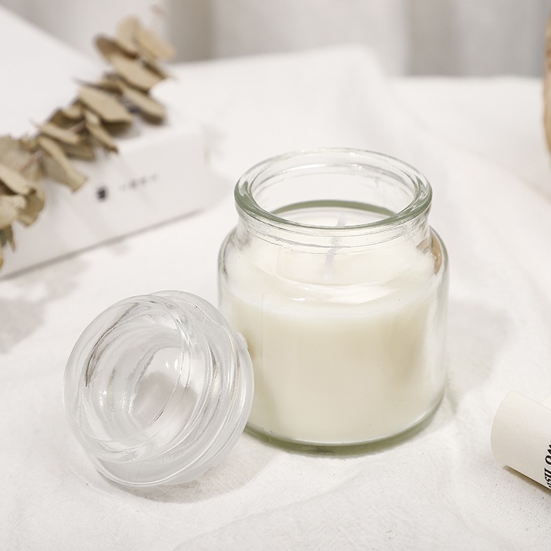 Hũ Đựng Nến Thủy Tinh Phong Cách Yankee Candle - Nguyên Liệu Làm Nến Thơm Handmade
