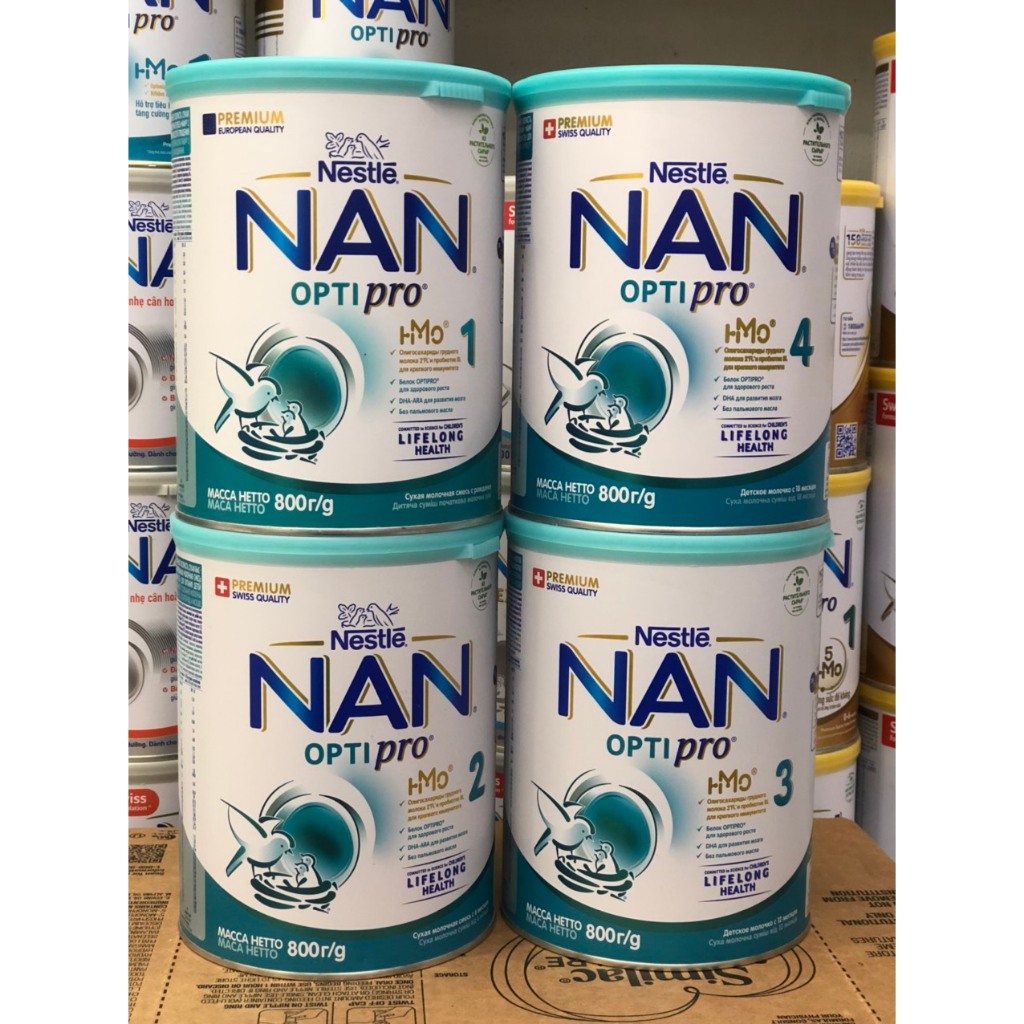Sữa Nan Nga 850g Đủ Số 1,2,3,4