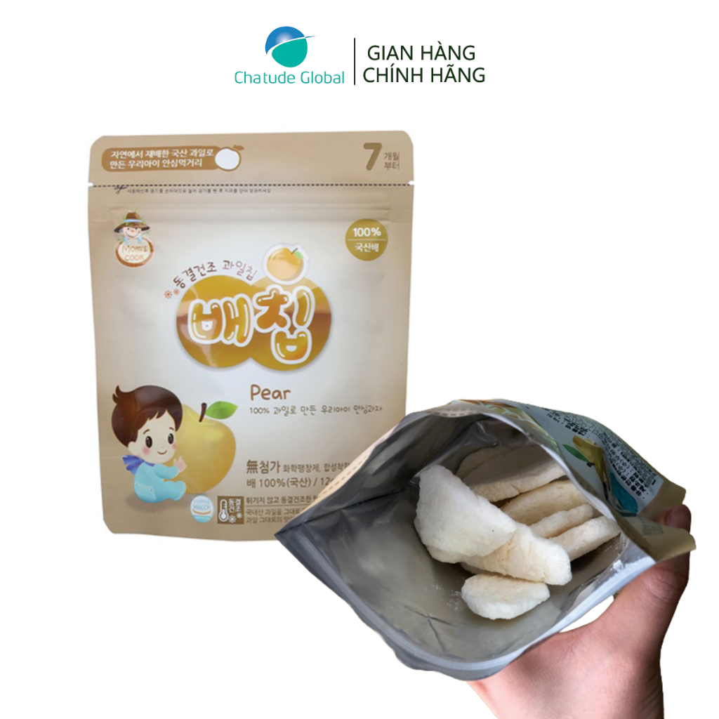 Hoa quả sấy khô Mom's Cook nhập khẩu Hàn Quốc