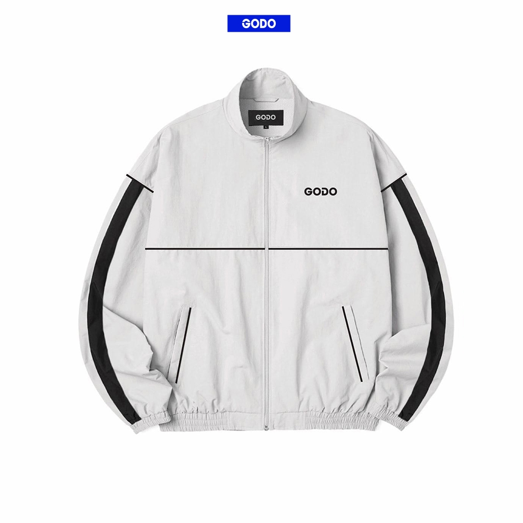 áo khoác dù GODO Localbrand Unisex WINDBREAKER  GJK03 - While