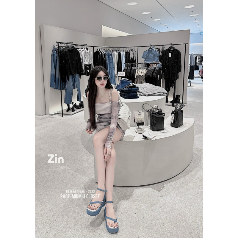 Set váy body lưới siêu xinh