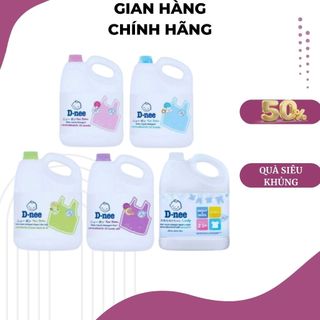 (TRỢ GIÁ) Nước Giặt Dnee 3000Ml Thơm Dịu An Toàn Cho Bé - Nước Giặt Thái Hàng Chính Hãng Đại Thịnh .