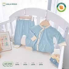 Bộ dài tay cài chéo modal uala UR 3703