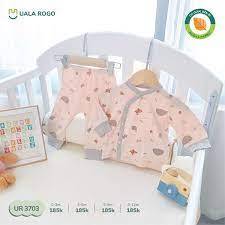 Bộ dài tay cài chéo modal uala UR 3703