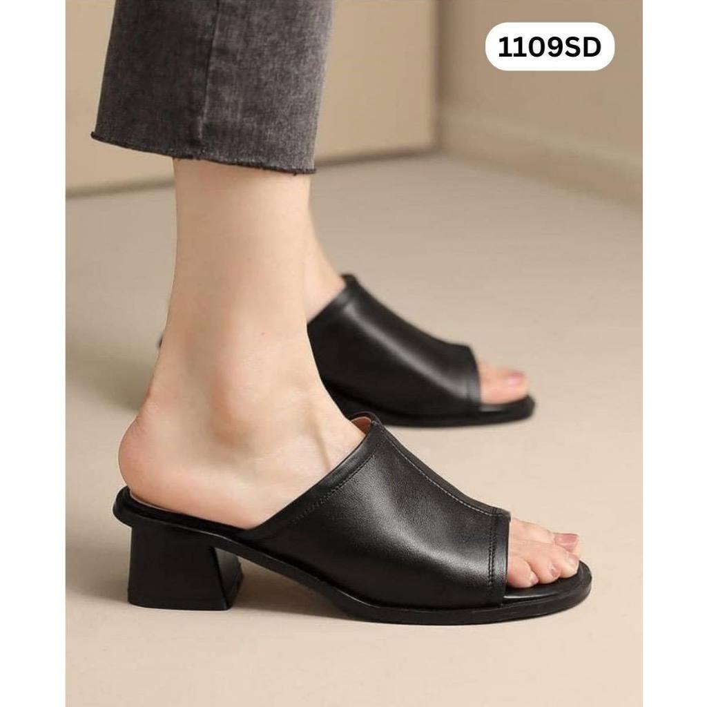 Dép Sục Da Pu Hàng Loại 1 Xịn Xò Siêu Dễ Mix Đồ 1109SD