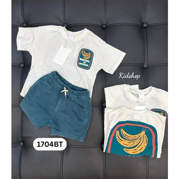 Set Bộ Bé Trai Siêu Đáng Yêu Siêu Xịn Xò Chuẩn Chất Cotton 1704BT