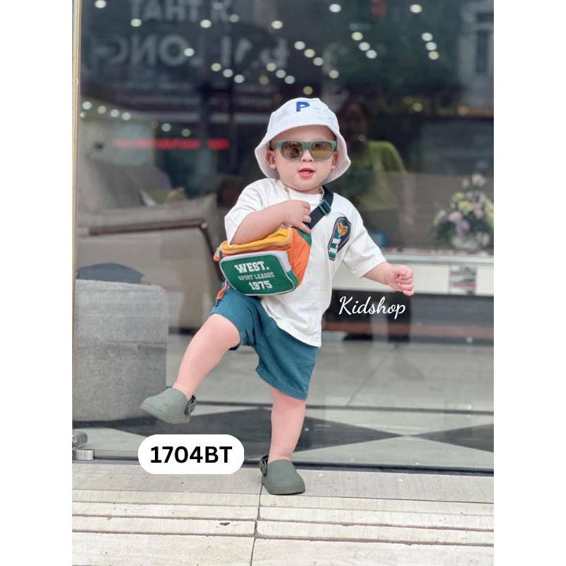 Set Bộ Bé Trai Siêu Đáng Yêu Siêu Xịn Xò Chuẩn Chất Cotton 1704BT