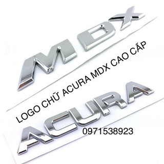 Logo chữ acura mdx cao cấp giá rẻ