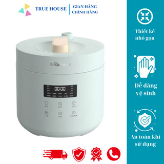 Nồi Áp Suất Bear 2,5L SB-AS25L (YLB-A25F1), Nồi Áp Xuất Đang Năng Công Suất 600W- Hàng Chính Hãng- BH 12 tháng TrueHouse