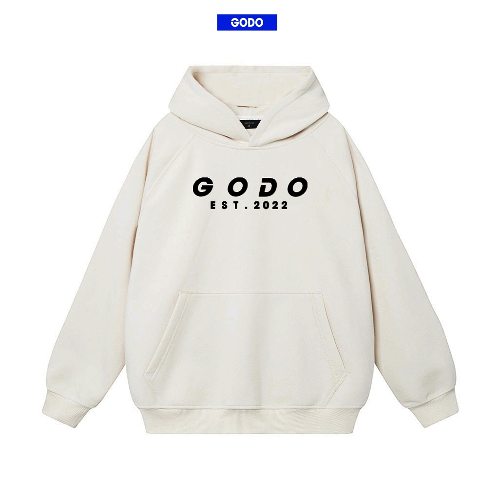 áo  hoodie GODO Localbrand Unisex Nỉ cotton Premium EST 2022