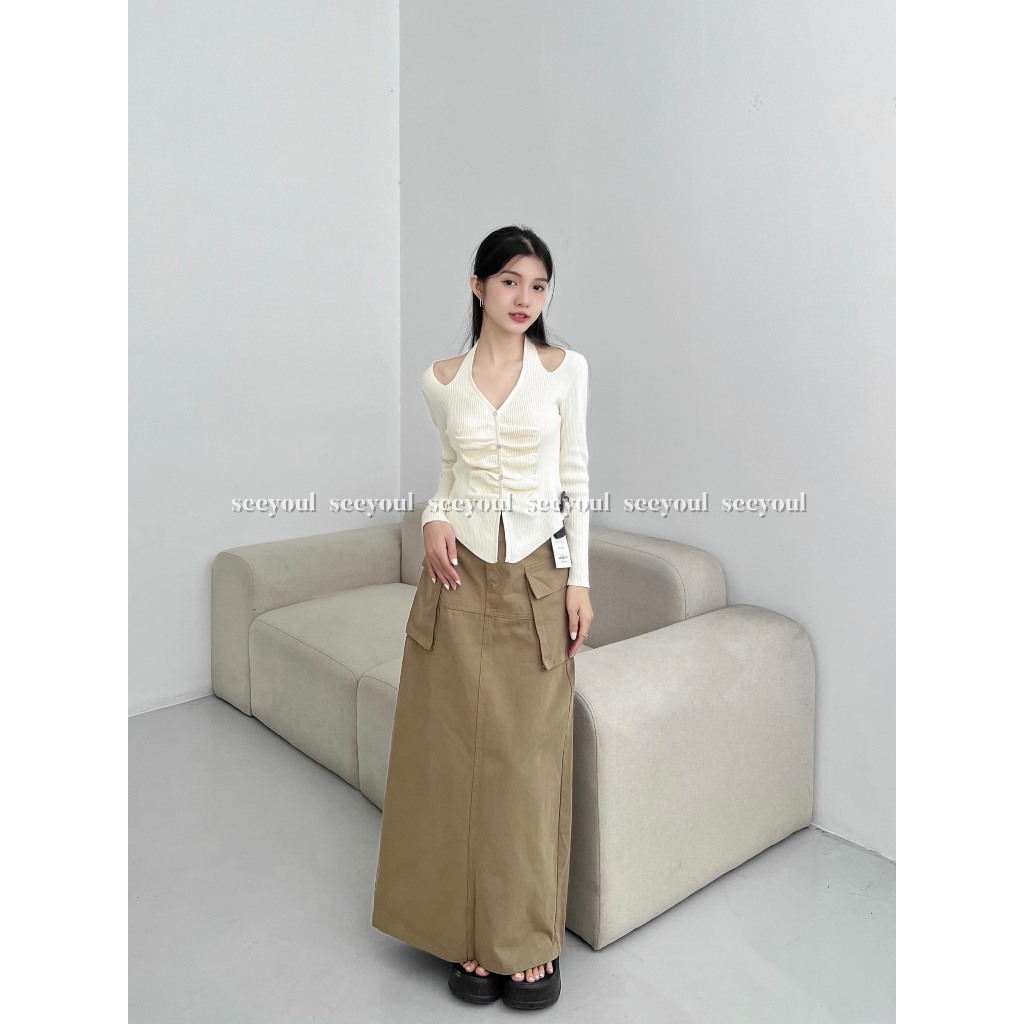 Áo len kiểu yếm-4478