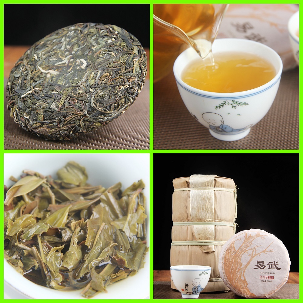 Bánh Trà Phổ Nhĩ Sống Dị Võ Vân Nam Cổ Thụ 100 Gram (Năm 2021)