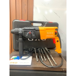 Máy khoan bê tông gxg nội địa trung công suất 800w kèm 5 mũi đục điện máy quyết trang