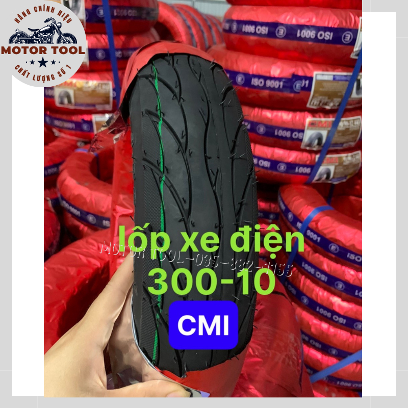 Lốp Xe Điện Thailan CMI, Xe Máy Điện Cỡ 90/90-12, 300-10 Và 350- 10