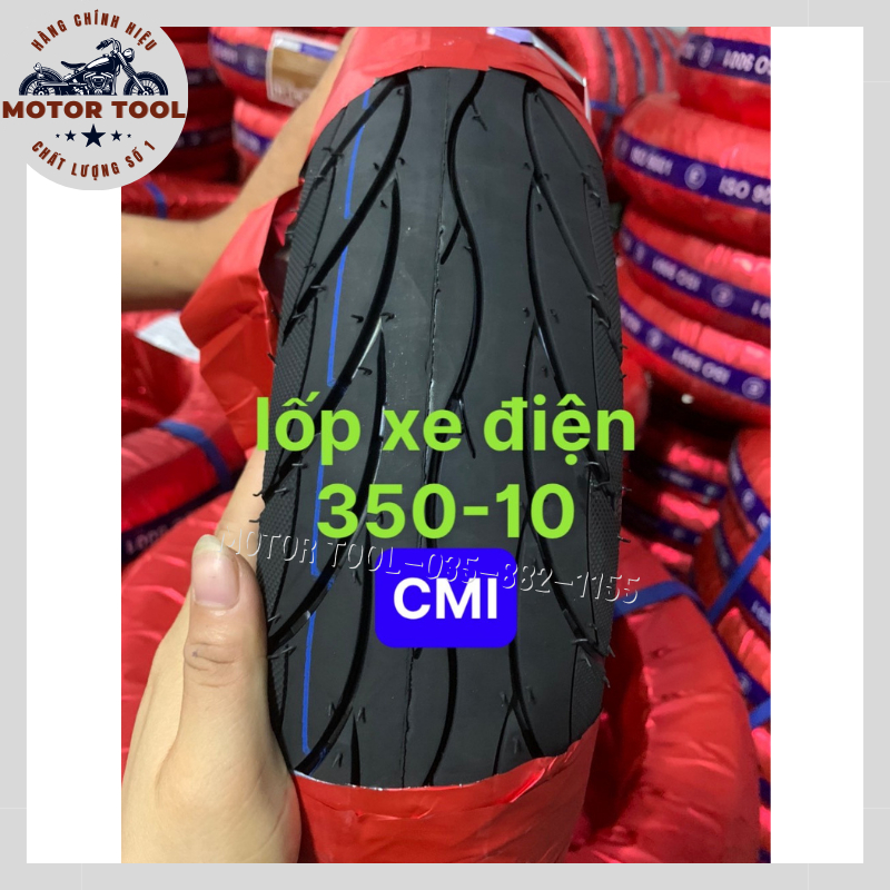 Lốp Xe Điện Thailan CMI, Xe Máy Điện Cỡ 90/90-12, 300-10 Và 350- 10