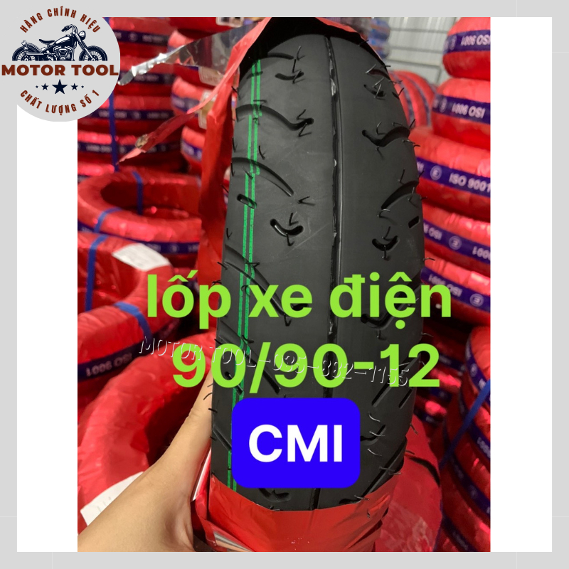 Lốp Xe Điện Thailan CMI, Xe Máy Điện Cỡ 90/90-12, 300-10 Và 350- 10