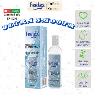 Gel bôi trơn Feelex Lubricant Cool siêu trơn, lâu khô, lạnh gốc nước an toàn 250ml