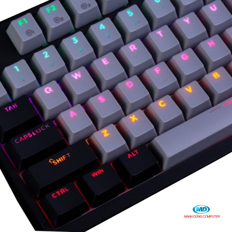 Bàn Phim Cơ Dareu EK810X Cơ Quang kết nối USB 2.0 và hỗ trợ Chống Nước IPX4.