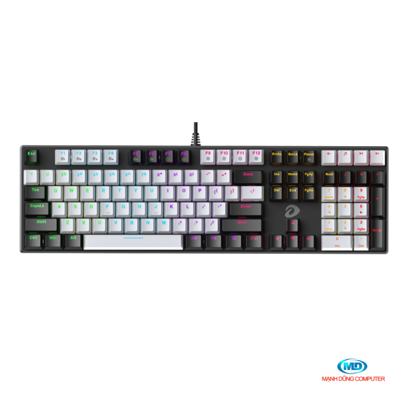 Bàn Phim Cơ Dareu EK810X Cơ Quang kết nối USB 2.0 và hỗ trợ Chống Nước IPX4.