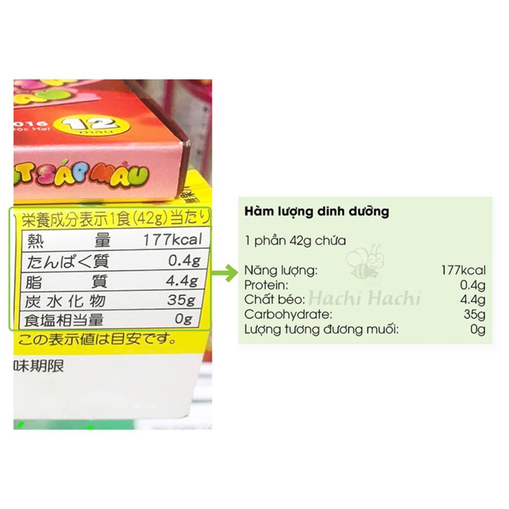 Kẹo Popin Cookin Tsukuro Obento Kracie 29g - Hachi Hachi Japan Shop