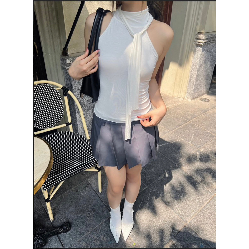 Áo Halter Cotton Top