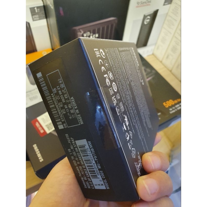 Ổ cứng SSD di động T9 1TB 2TB 4TB Samsung - Bảo hành tháng 36 tháng