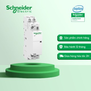 Khởi động từ Schneider A9C22715 - Acti 9 iCT, 2 pha, 16A, 1NO+1NC
