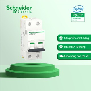 Cầu dao tự động mcb 2p 6ka a9k24250 a9k24240 schneider acti9 ik60n| aptomat bảo vệ quá tải ngắn mạch